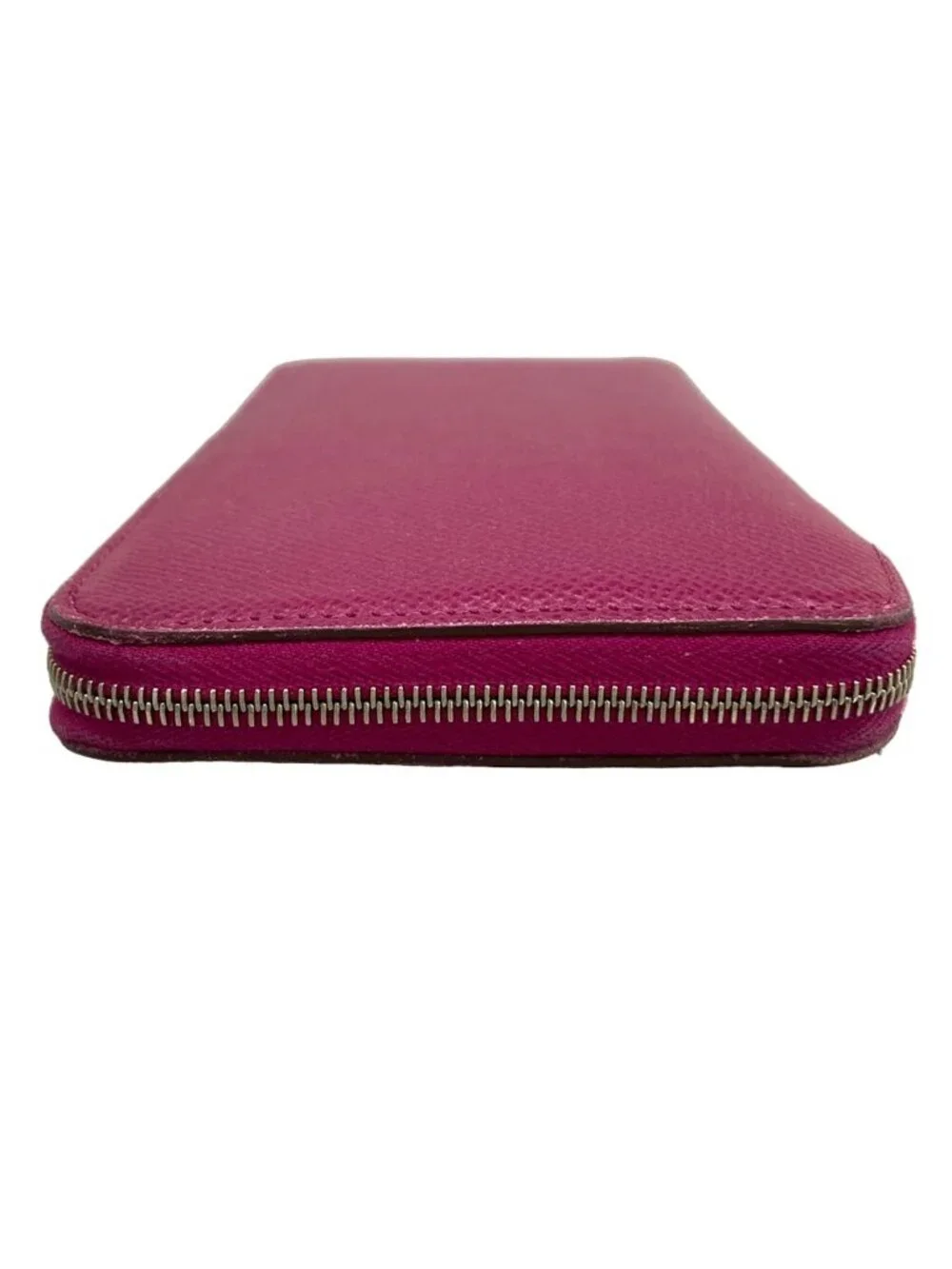 Hermes Wallet Azap Long Silk'In Purple